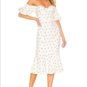 Majorelle Elise Midi Dress